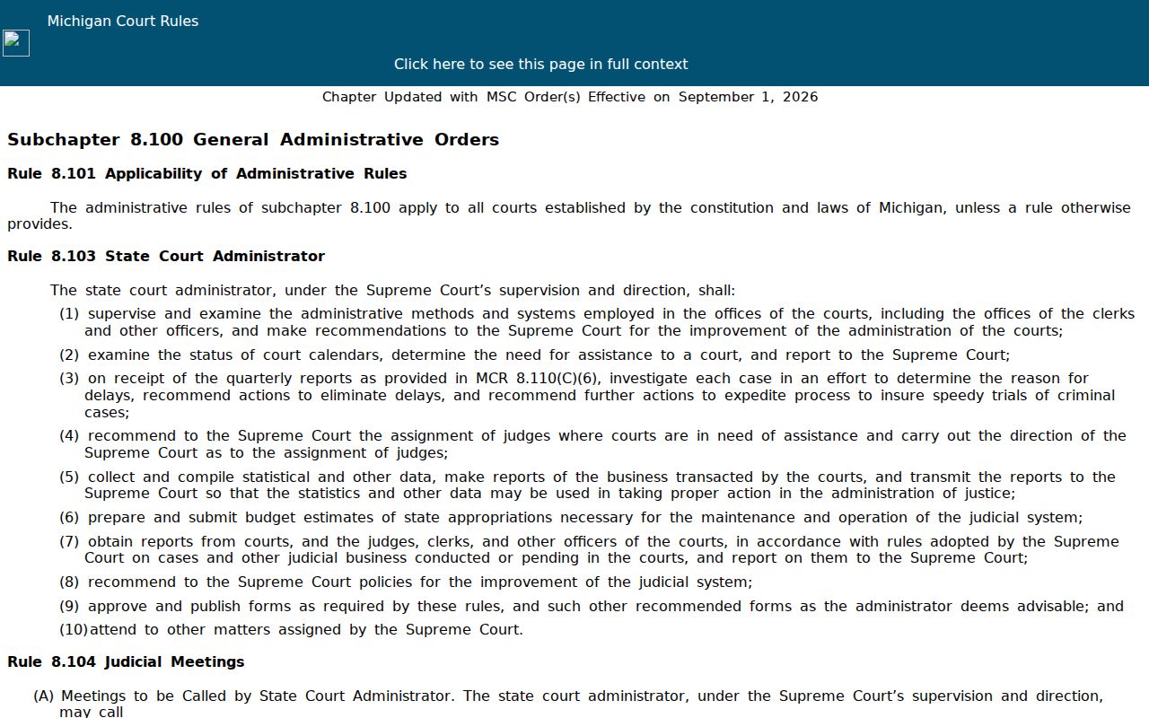 Wexford County most wanted list page showing Michigan court record public access and fee rules